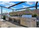 Stainless steel outdoor grill and prep station at 855 N East St # 205, Indianapolis, IN 46202