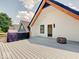 Rooftop deck with a built-in grill and a fire pit at 1544 Hoyt Ave, Indianapolis, IN 46203