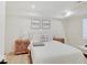 Spacious bedroom with a king-size bed and carved nightstands at 1544 Hoyt Ave, Indianapolis, IN 46203