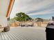 Modern rooftop deck with seating area and city views at 1544 Hoyt Ave, Indianapolis, IN 46203