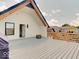 Rooftop deck with access to the interior and a fire pit at 1544 Hoyt Ave, Indianapolis, IN 46203