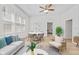 Bright living room with dining area and comfy seating at 249 N Beville Ave, Indianapolis, IN 46201