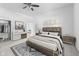 Spacious bedroom with large bed and walk-in closet at 249 N Beville Ave, Indianapolis, IN 46201