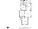 Multi-level floor plan showing the layout of the house at 249 N Beville Ave, Indianapolis, IN 46201