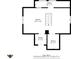 Floor plan of the upper level with multiple rooms and small rooms at 249 N Beville Ave, Indianapolis, IN 46201