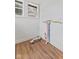 Functional laundry room with hookups for washer and dryer at 249 N Beville Ave, Indianapolis, IN 46201