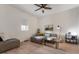 Relaxing living room featuring a sectional sofa, light walls, and hardwood floors at 1134 St Peter St, Indianapolis, IN 46203