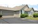 Attached garage with driveway and landscaping at 2148 Heather Glen Way, Franklin, IN 46131
