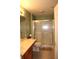 Bathroom features a shower and updated vanity at 2148 Heather Glen Way, Franklin, IN 46131