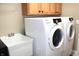 Laundry room with utility sink, Samsung washer and dryer at 2148 Heather Glen Way, Franklin, IN 46131