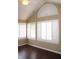 Sunroom with hardwood floors and an arched window detail at 2148 Heather Glen Way, Franklin, IN 46131