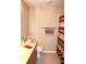Small bathroom with wood vanity, toilet, and shower stall at 2148 Heather Glen Way, Franklin, IN 46131