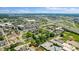Aerial view of neighborhood near highway at 11445 N School St, Fishers, IN 46038