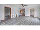 Bright living room with hardwood floors and kitchen views at 9996 N County Road 200 W, Muncie, IN 47302