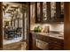 Well-appointed butler's pantry with ample storage and granite countertops at 841 Alverna Dr, Indianapolis, IN 46260