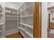 Well-organized pantry with ample shelving for storage at 3917 N 525 W, Fairland, IN 46126