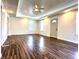 Spacious living room with hardwood floors and recessed lighting at 3442 N Capitol Ave, Indianapolis, IN 46208