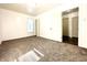 Bedroom with carpet, window and access to other rooms at 3442 N Capitol Ave, Indianapolis, IN 46208
