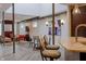 Open living area with hardwood floors and modern furniture at 610 N Park Ave, Indianapolis, IN 46204