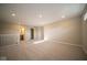 Bright bonus room with carpeted floors and access to a bathroom at 7936 Beaumont Green Pl, Indianapolis, IN 46250