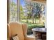 Relaxing living room showcasing a view of a lush green golf course at 6463 N Illinois N St, Indianapolis, IN 46260