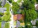 Aerial view showing a single-Gathering home's location in a residential neighborhood at 3720 Breen Dr, Indianapolis, IN 46235