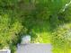 Aerial view showing the house and a grassy backyard at 3720 Breen Dr, Indianapolis, IN 46235