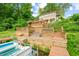 Lakefront house with multiple decks and boat dock at 409 W Lakeview Dr, Nineveh, IN 46164
