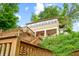 Lakefront home with multiple levels and wooden decks at 409 W Lakeview Dr, Nineveh, IN 46164