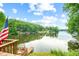 Scenic lakefront property with a stunning view and private dock at 409 W Lakeview Dr, Nineveh, IN 46164