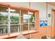 Enjoy lake views from the large windows in this room at 409 W Lakeview Dr, Nineveh, IN 46164