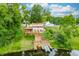 Lakefront home with large deck and private dock at 409 W Lakeview Dr, Nineveh, IN 46164