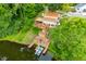 Two story lake house, private dock, large deck at 409 W Lakeview Dr, Nineveh, IN 46164