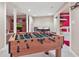Basement game room with foosball table at 8292 S State Road 39 S Rd, Clayton, IN 46118