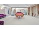 Basement game room with pool table and seating at 8292 S State Road 39 S Rd, Clayton, IN 46118