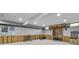 Finished basement with rec area, wood paneling, and carpeting at 2705 S 975 E, Zionsville, IN 46077