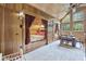 Playful ' area with built-in beds, a table, and charming decor at 2705 S 975 E, Zionsville, IN 46077