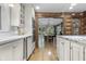 Bright kitchen with island and view into dining area at 2705 S 975 E, Zionsville, IN 46077