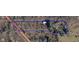 Aerial view of property showing house and large lot at 2705 S 975 E, Zionsville, IN 46077