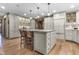 Spacious kitchen with center island and lots of cabinet storage at 2705 S 975 E, Zionsville, IN 46077