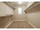 Large walk-in closet with ample shelving and hanging space at 8235 Ridge Valley Ct, Indianapolis, IN 46278
