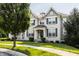 Two-story house with gray siding and white trim at 8235 Ridge Valley Ct, Indianapolis, IN 46278