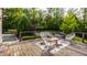 Relaxing deck with wooded views and outdoor seating at 8235 Ridge Valley Ct, Indianapolis, IN 46278