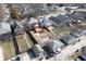 Aerial view of houses and backyards at 526 N Emerson Ave, Indianapolis, IN 46219