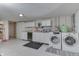 Basement laundry room with washer and dryer at 8157 Center Lake Rd, Nineveh, IN 46164