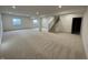 Unfinished basement with carpet and recessed lighting at 11327 Briargate Dr, Fishers, IN 46040