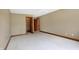 Bright bedroom with a walk-in closet and ceiling fan at 15482 Bridgewater Club Blvd, Carmel, IN 46033