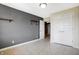 Spacious bedroom with built-in shelves and tile floors at 2929 Post Oak Ct, Westfield, IN 46074