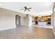 Open concept kitchen with light wood cabinets and stainless steel appliances at 2929 Post Oak Ct, Westfield, IN 46074