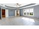 Spacious bedroom with tile floors, ceiling fan and window at 2929 Post Oak Ct, Westfield, IN 46074